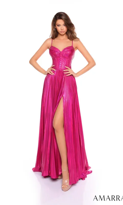 Long Formal Dress 88105 by Amarra sold by PromGirl