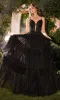 Long Ruffled Prom Ball Gown: Andrea and Leo A1247 sold by PromGirl