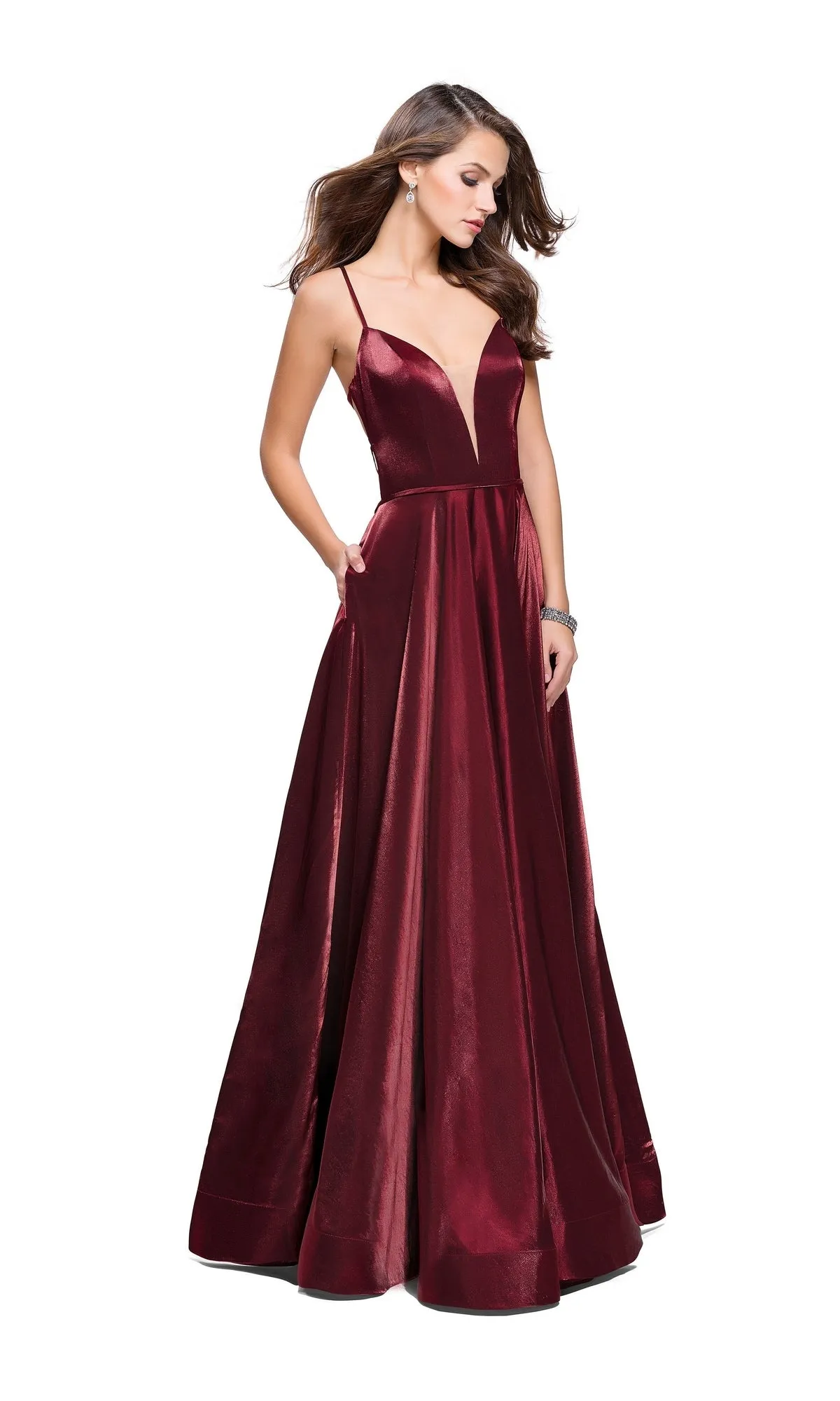 La Femme 25670 Long Prom Dress sold by PromGirl product image thumbnail 5