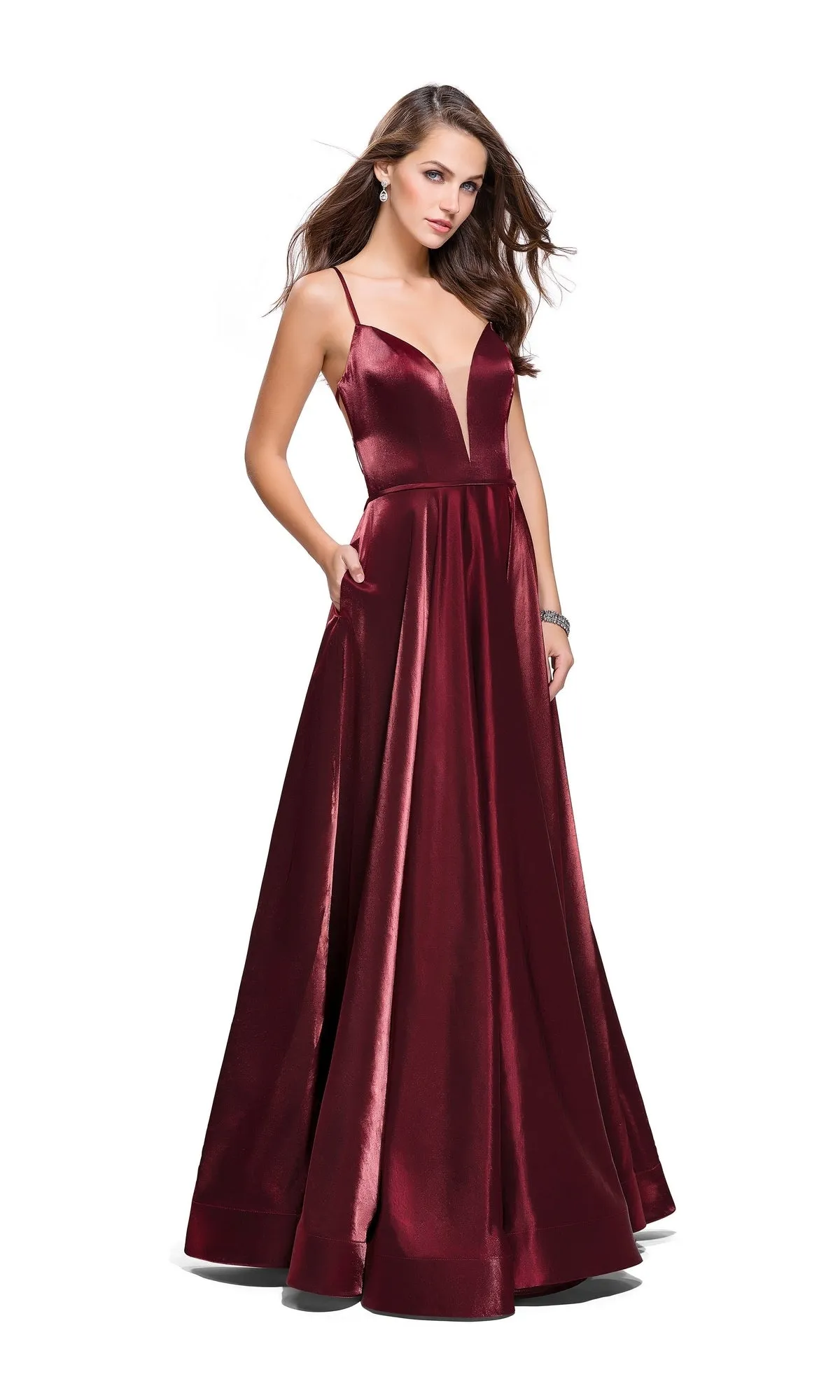 La Femme 25670 Long Prom Dress sold by PromGirl product image thumbnail 4
