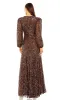 Modest Long Beaded Formal Dress: Mac Duggal 93902 sold by PromGirl