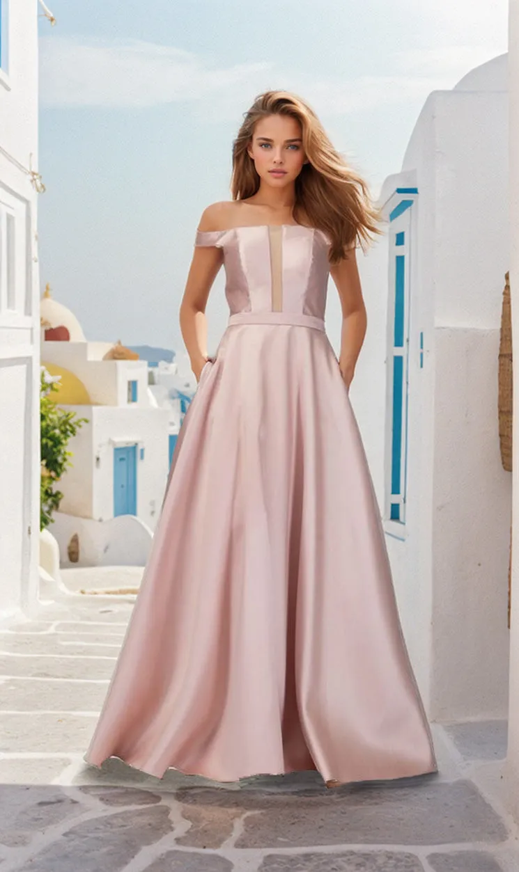 Lace-Up Long Prom Ball Gown: Chicas C7074 sold by PromGirl