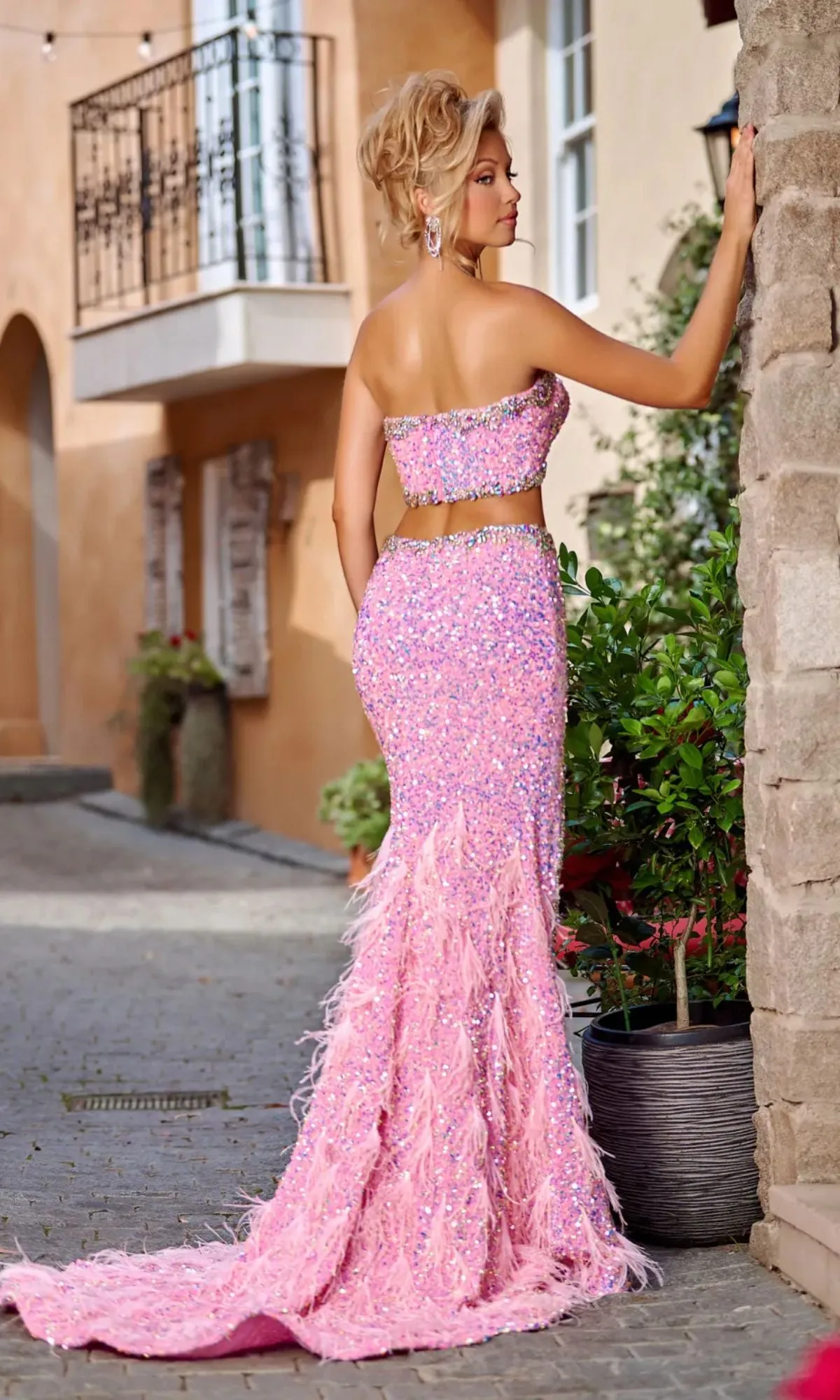 Long Prom Dress PS24630 by Portia and Scarlett sold by PromGirl product image thumbnail 3