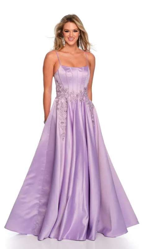 Long Formal Dress 11338 by Dave and Johnny sold by PromGirl