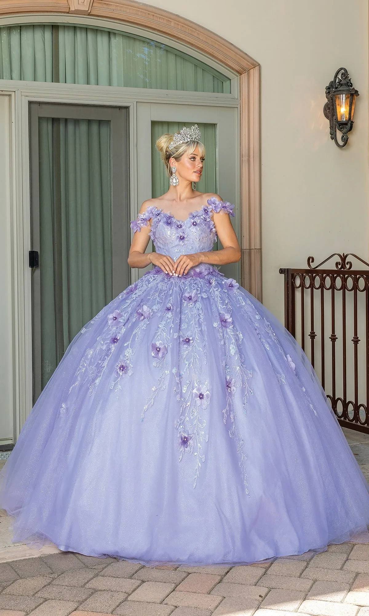 Pastel Purple Quinceanera Dress 1703 sold by PromGirl
