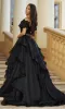 Puff-Sleeve Long Prom Ball Gown: Ava Presley 28571 sold by PromGirl