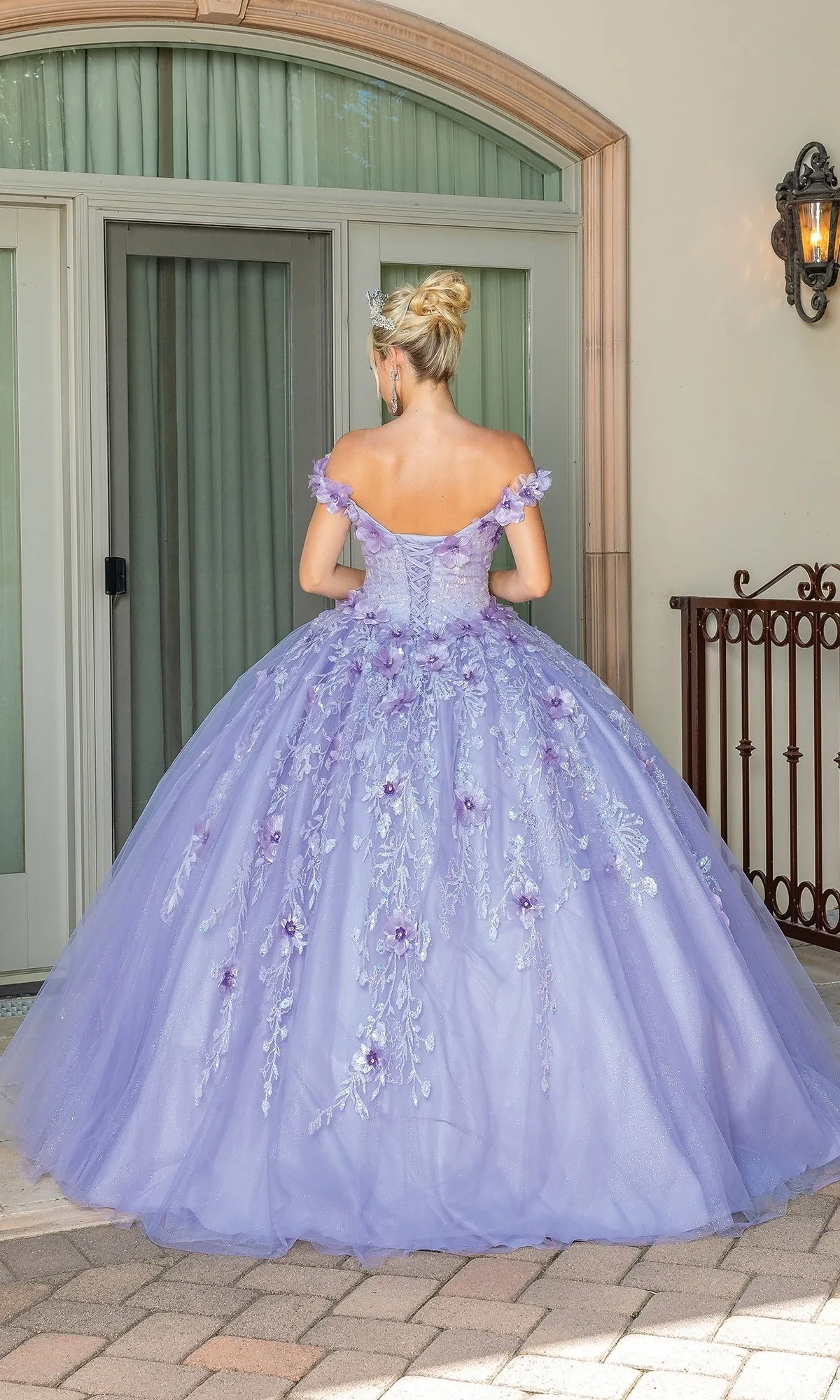 Pastel Purple Quinceanera Dress 1703 sold by PromGirl product image thumbnail 2