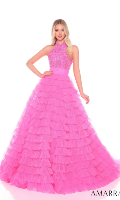 Long Formal Dress 88102 by Amarra sold by PromGirl