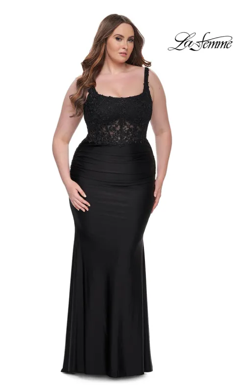 La Femme Long Prom Dress 31273 sold by PromGirl
