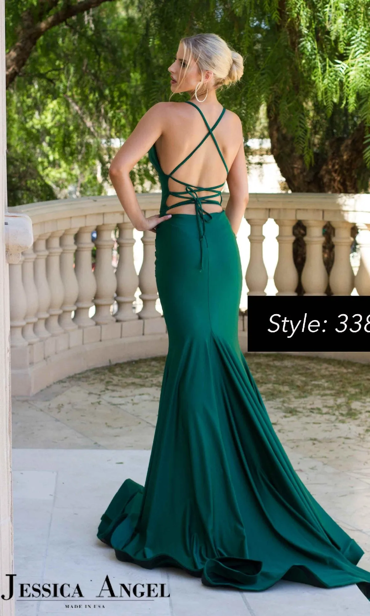Strappy Long Mermaid Prom Dress: Jessica Angel 338 sold by PromGirl product image thumbnail 2