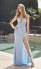 Embroidered-Corset Long Sequin Prom Dress 289 sold by PromGirl