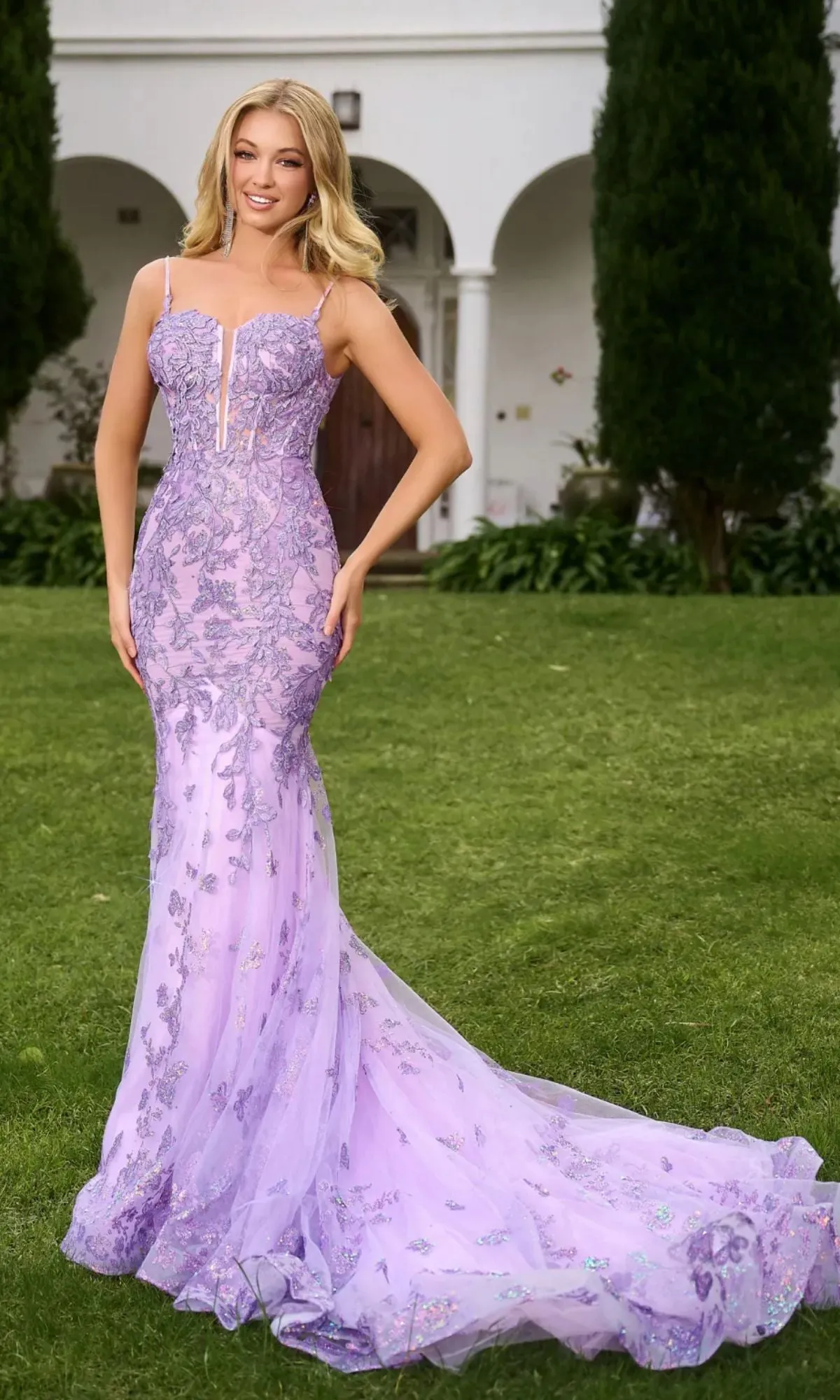 Long Prom Dress PS24295 by Portia and Scarlett sold by PromGirl product image thumbnail 3