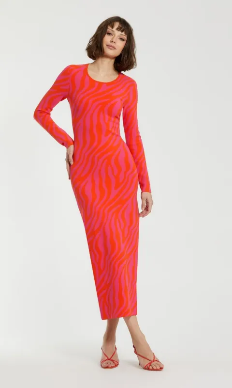 Mac Duggal Pink Casual Wedding-Guest Dress K12008 sold by PromGirl