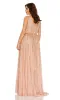 Plus-Size Long Sequin Formal Gown: Mac Duggal 5755 sold by PromGirl
