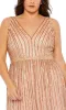 Plus-Size Long Sequin Formal Gown: Mac Duggal 5755 sold by PromGirl