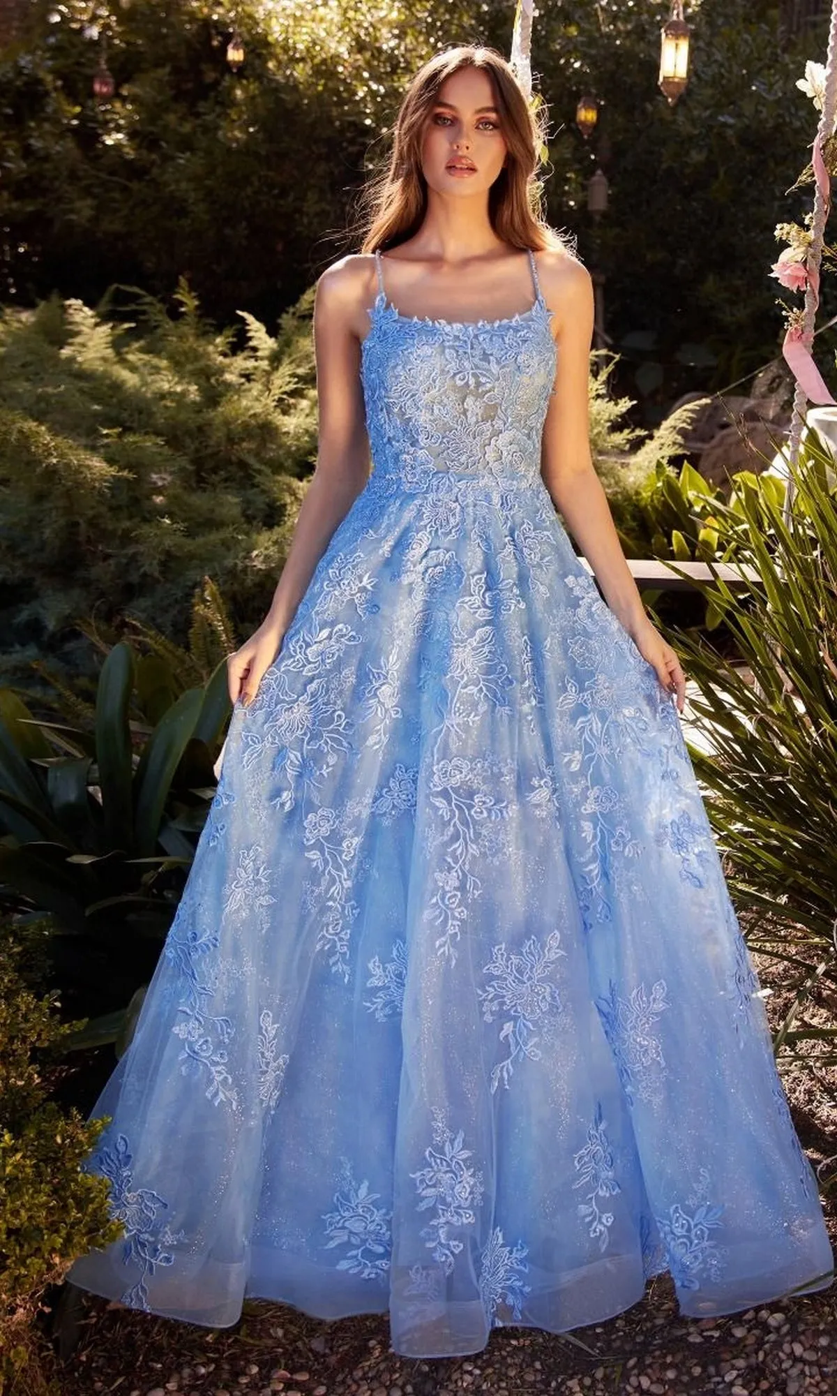 Embroidered Prom Ball Gown: Andrea & Leo A1248 sold by PromGirl