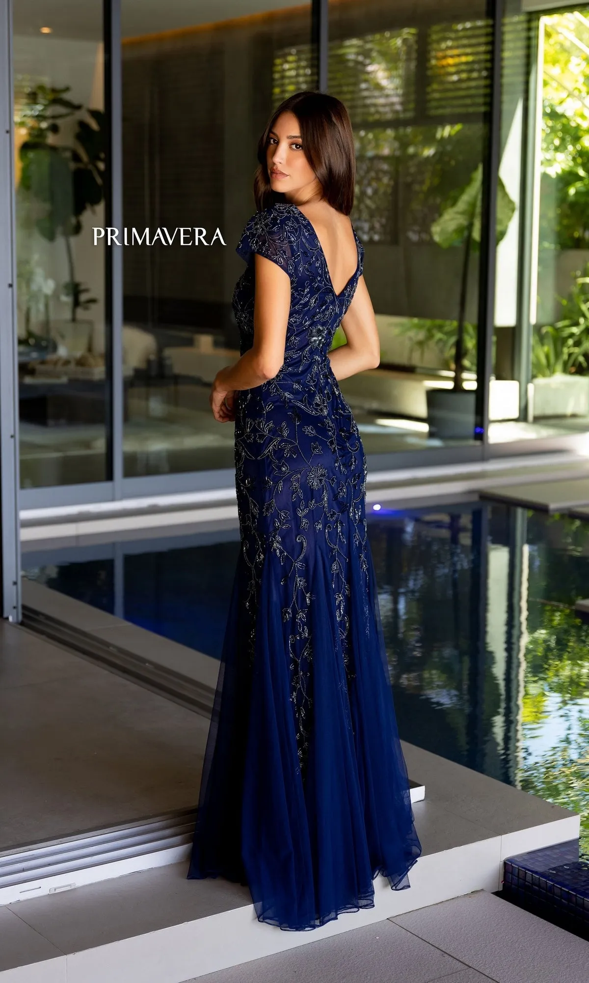 Long Prom Dress 13112 by Primavera sold by PromGirl product image thumbnail 2