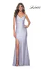 La Femme Open-Back Long Prom Dress 31878 sold by PromGirl