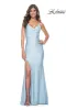 La Femme Open-Back Long Prom Dress 31878 sold by PromGirl