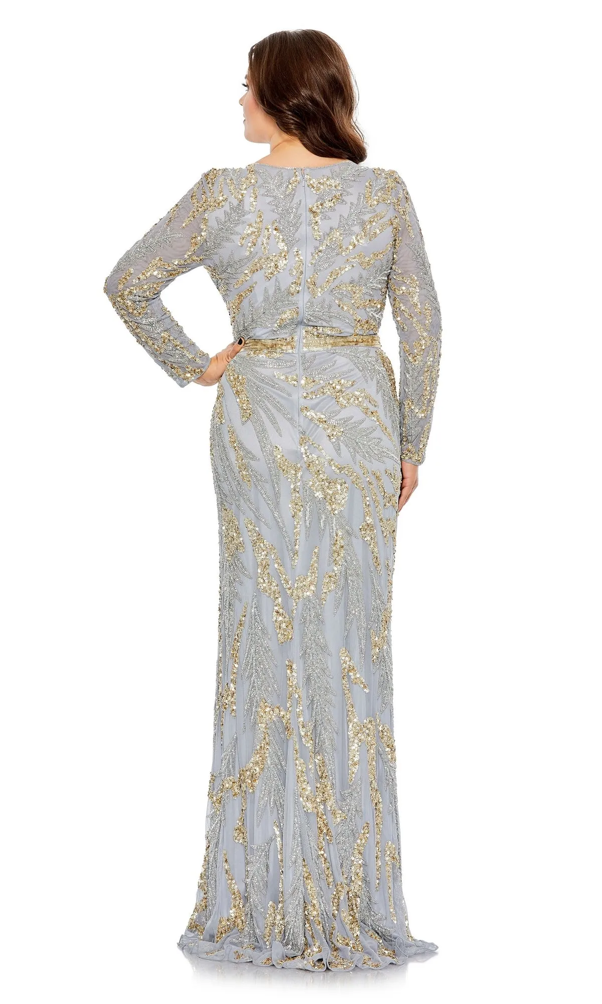 Long Plus-Size Formal Dress 5358 by Mac Duggal sold by PromGirl product image thumbnail 2