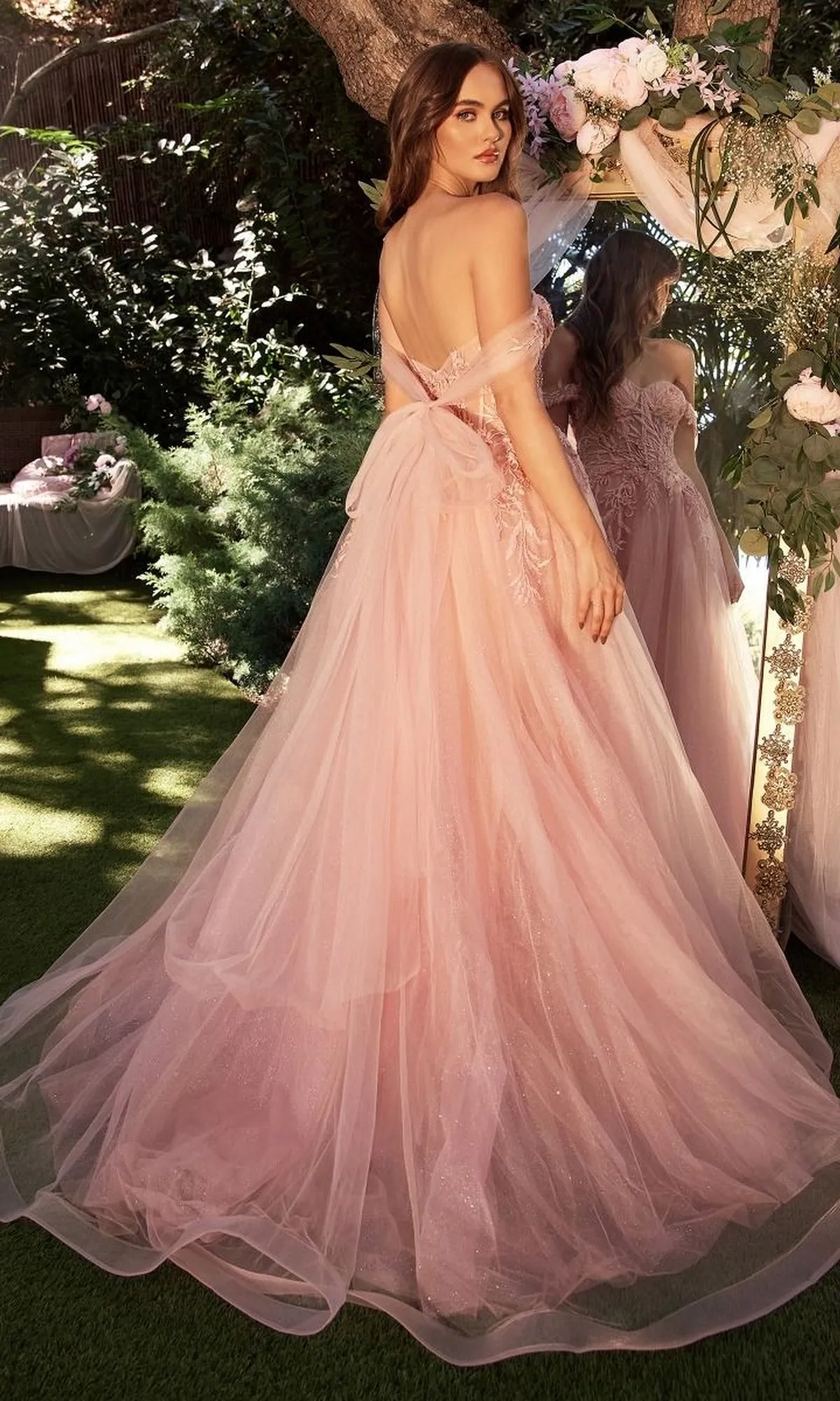 Long Prom Dress A1322 by Andrea and Leo sold by PromGirl product image thumbnail 2