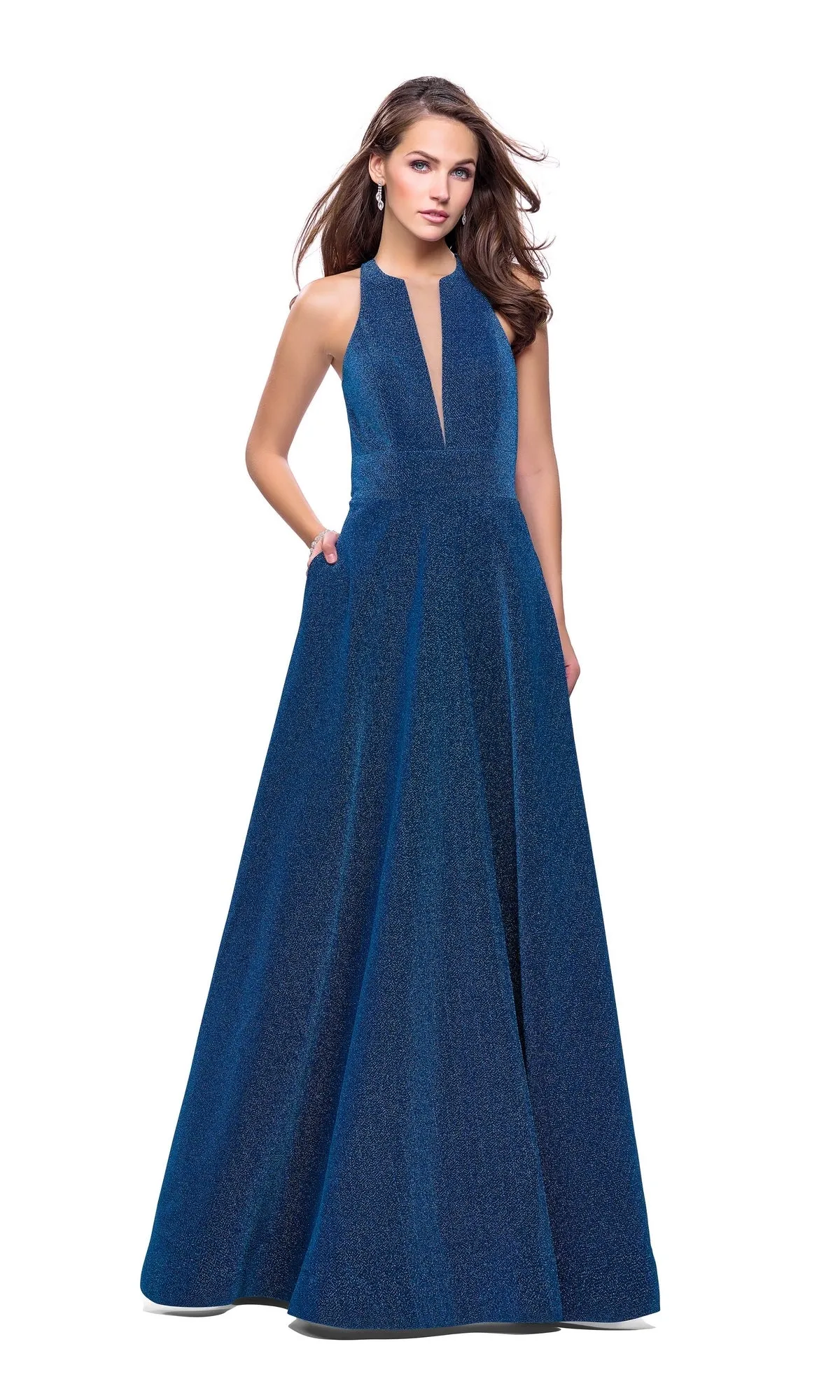 La Femme 26073 Long Prom Dress sold by PromGirl product image thumbnail 3