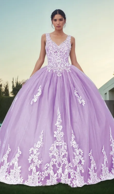 Quinceanera Dress 1608 By Dancing Queen sold by PromGirl
