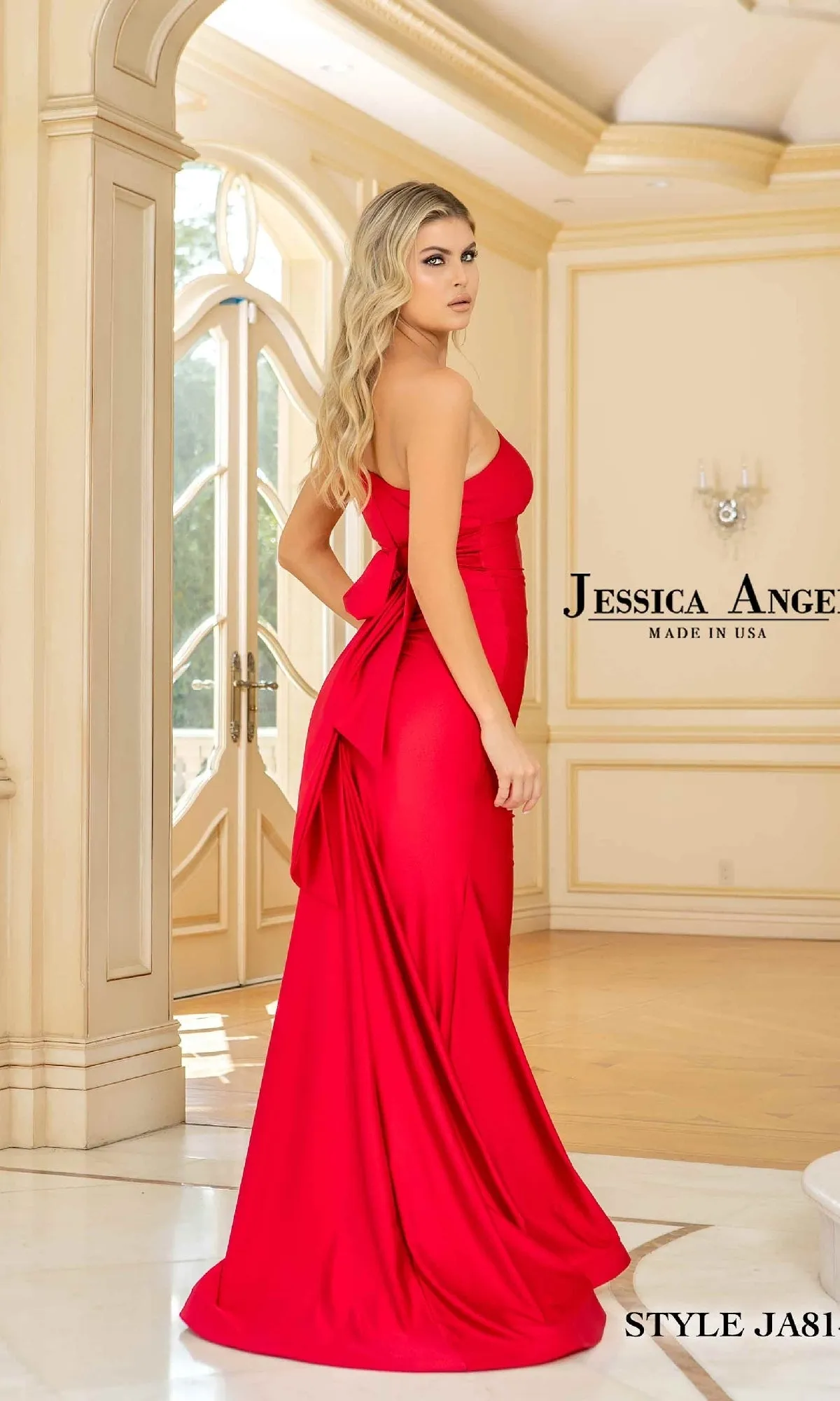 One-Shoulder Prom Gown: Jessica Angel 814 sold by PromGirl product image thumbnail 2