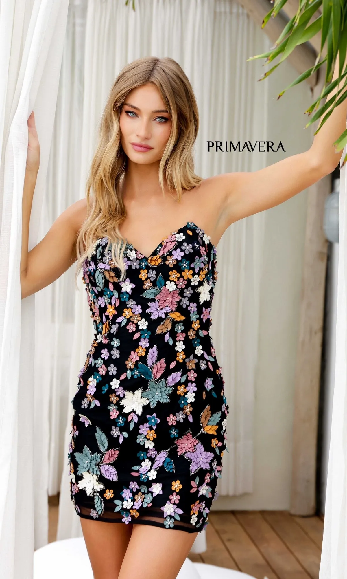 Short Homecoming Dress 4235 by Primavera sold by PromGirl product image thumbnail 5
