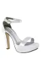 Mary White Satin Prom Dress Shoes: Dyeables 4432 sold by PromGirl