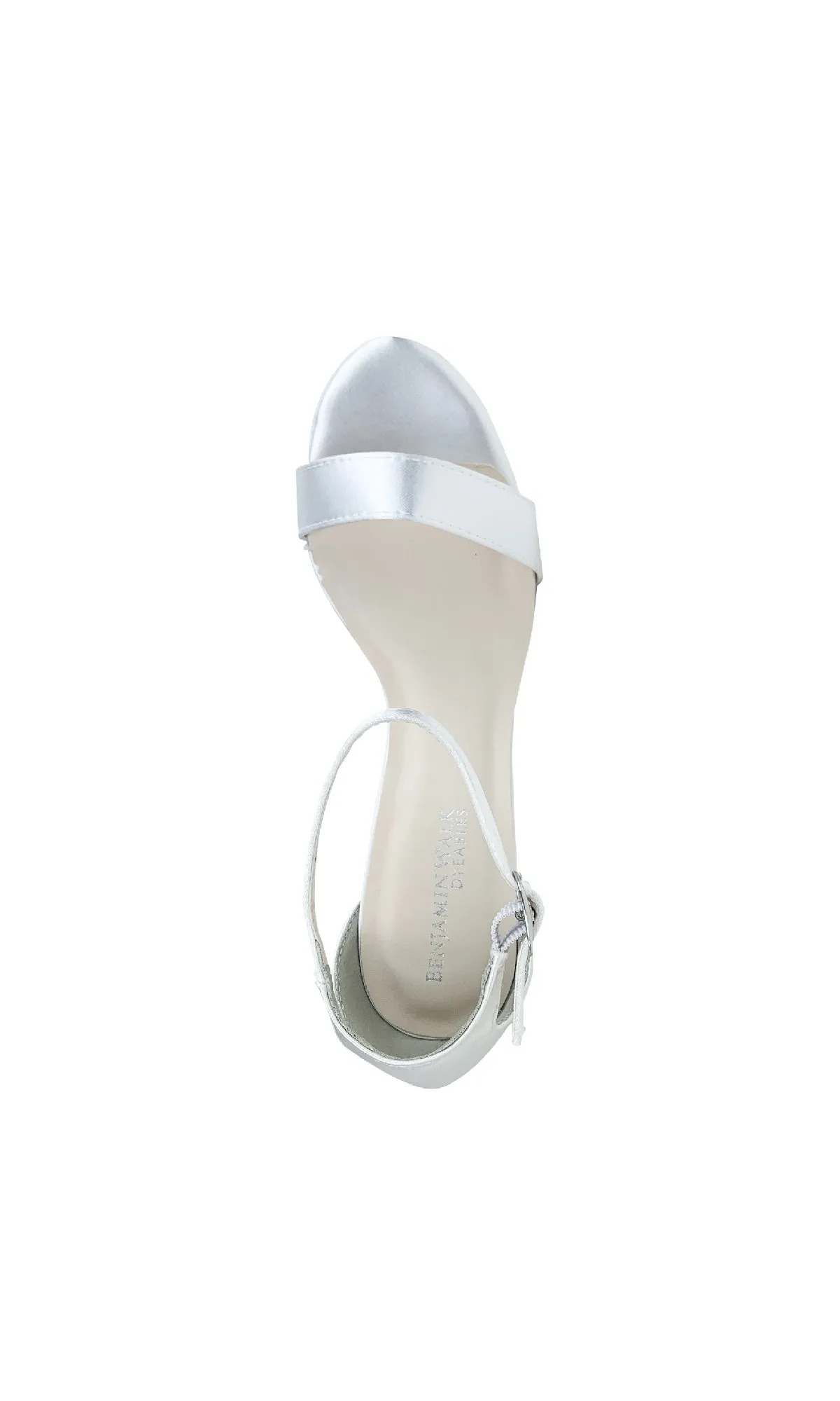Mary White Satin Prom Dress Shoes: Dyeables 4432 sold by PromGirl product image thumbnail 5