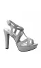 Queenie Silver Glitter Prom Shoes: Touch Ups 4222 sold by PromGirl