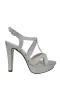 Queenie Silver Glitter Prom Shoes: Touch Ups 4222 sold by PromGirl