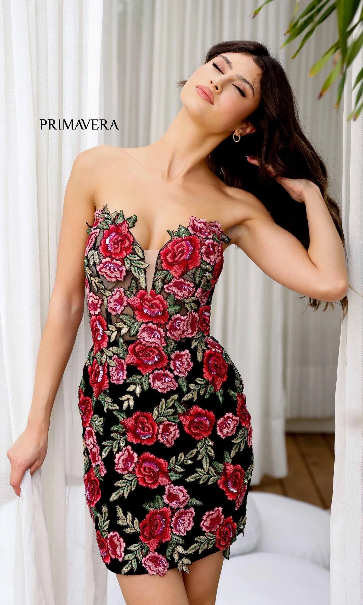 Short Homecoming Dress 4215 by Primavera sold by PromGirl