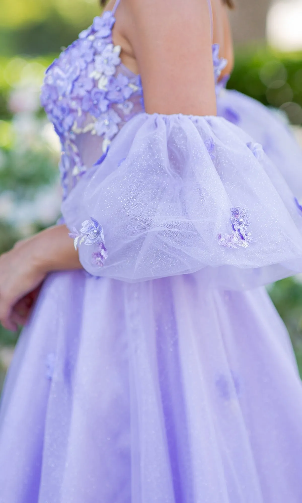 Purple Prom Ball Gown: Cinderella Couture 8130J sold by PromGirl product image thumbnail 4
