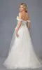 Off-White Bridal Ball Gown: Juliet JT2483KW sold by PromGirl