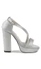 Chloe Silver Shimmer Prom Shoes: Touch Ups 4647 sold by PromGirl
