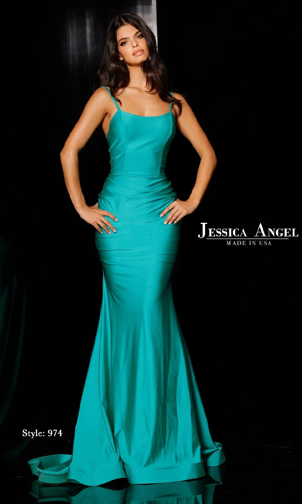Open-Back Long Prom Dress: Jessica Angel 974 sold by PromGirl