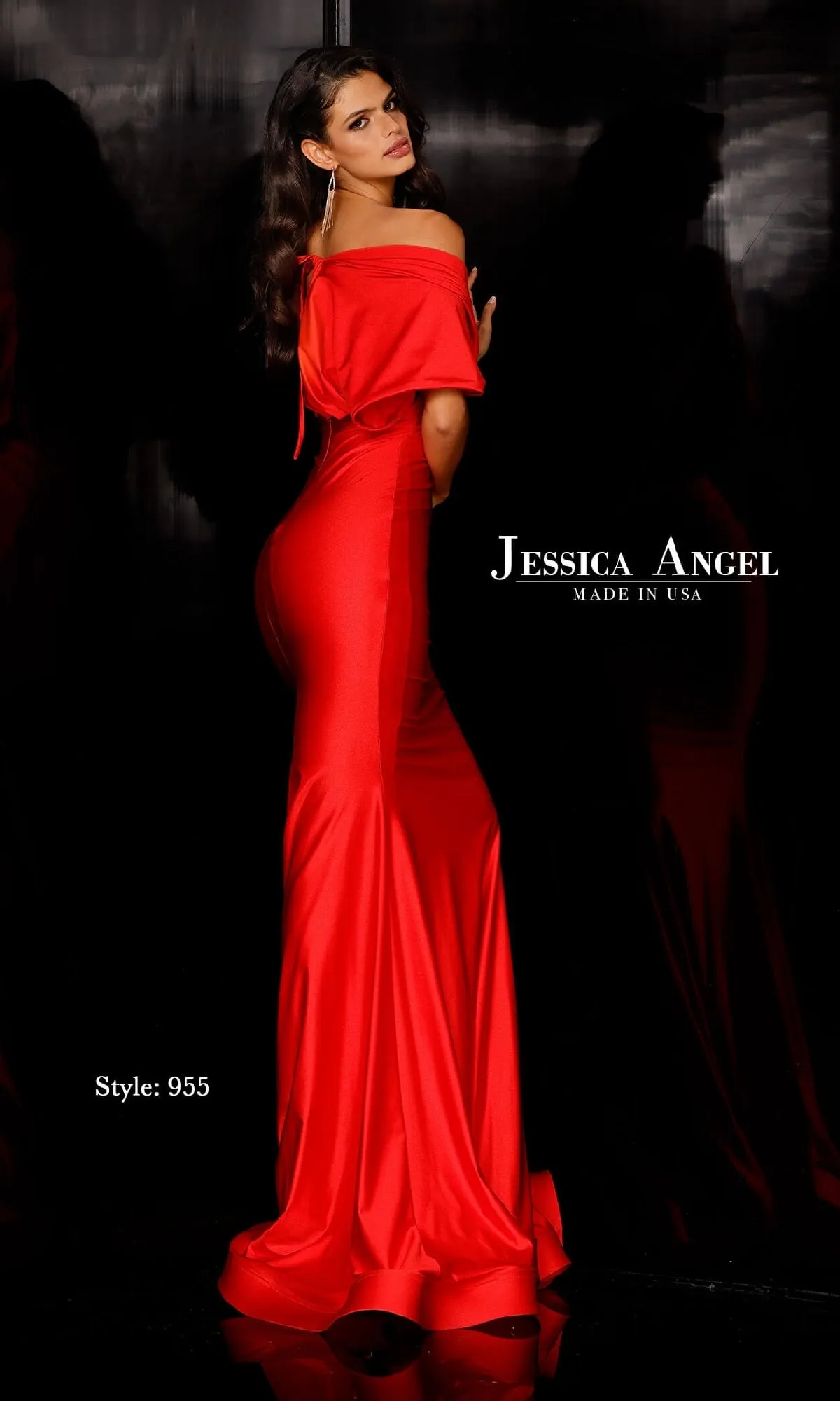 Short Sleeve Long Prom Dress: Jessica Angel 955 sold by PromGirl product image thumbnail 2