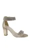 Marley Champagne Shimmer Prom Shoes: Touch Ups 4566 sold by PromGirl
