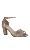 Lauren Champagne Metallic Prom Shoes: Touch Ups 4559 sold by PromGirl