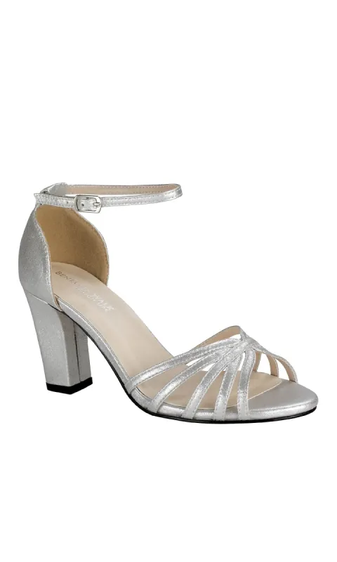 Lauren Silver Shimmer Prom Shoes: Touch Ups 4558 sold by PromGirl