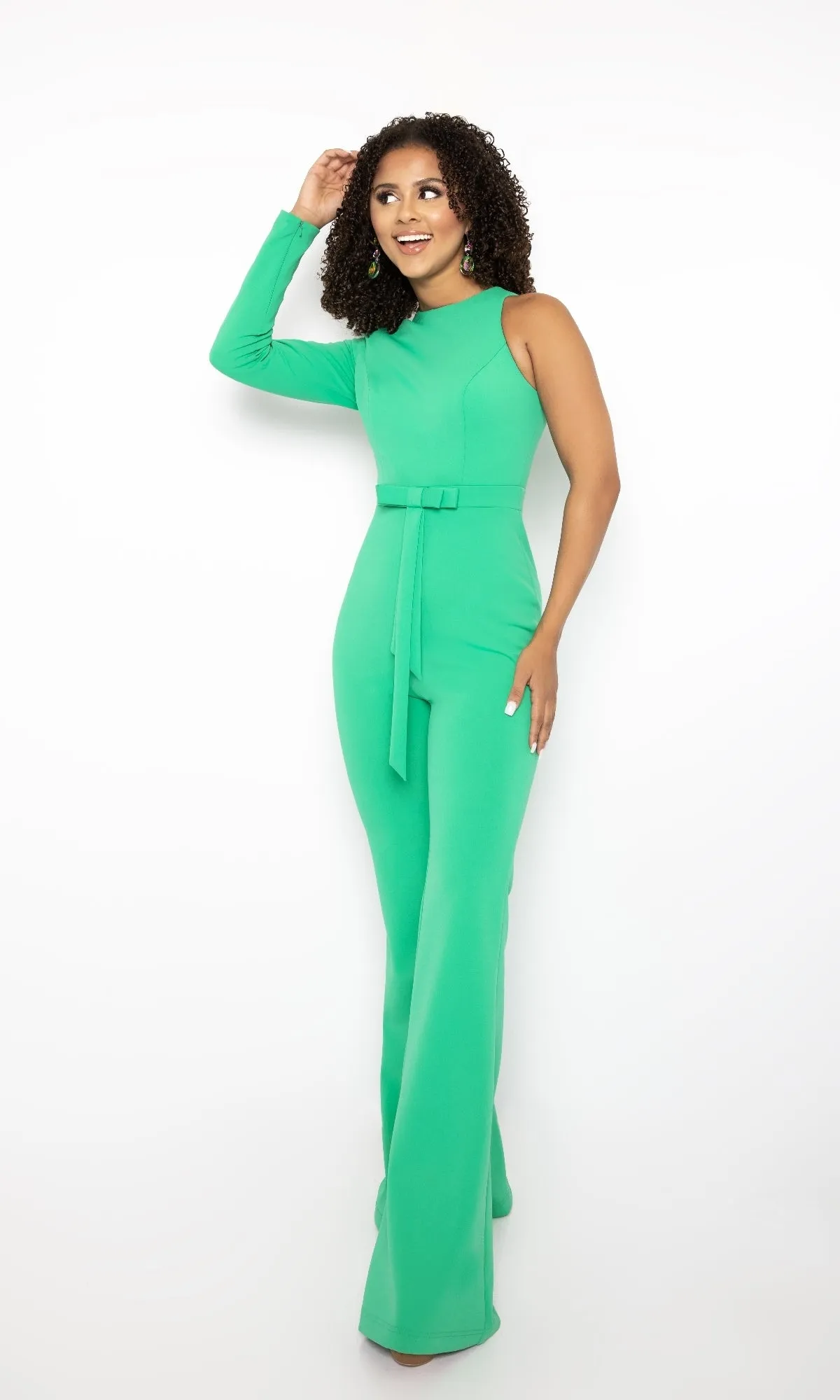 Long Formal Jumpsuit 38554 by Ava Presley sold by PromGirl product image thumbnail 3