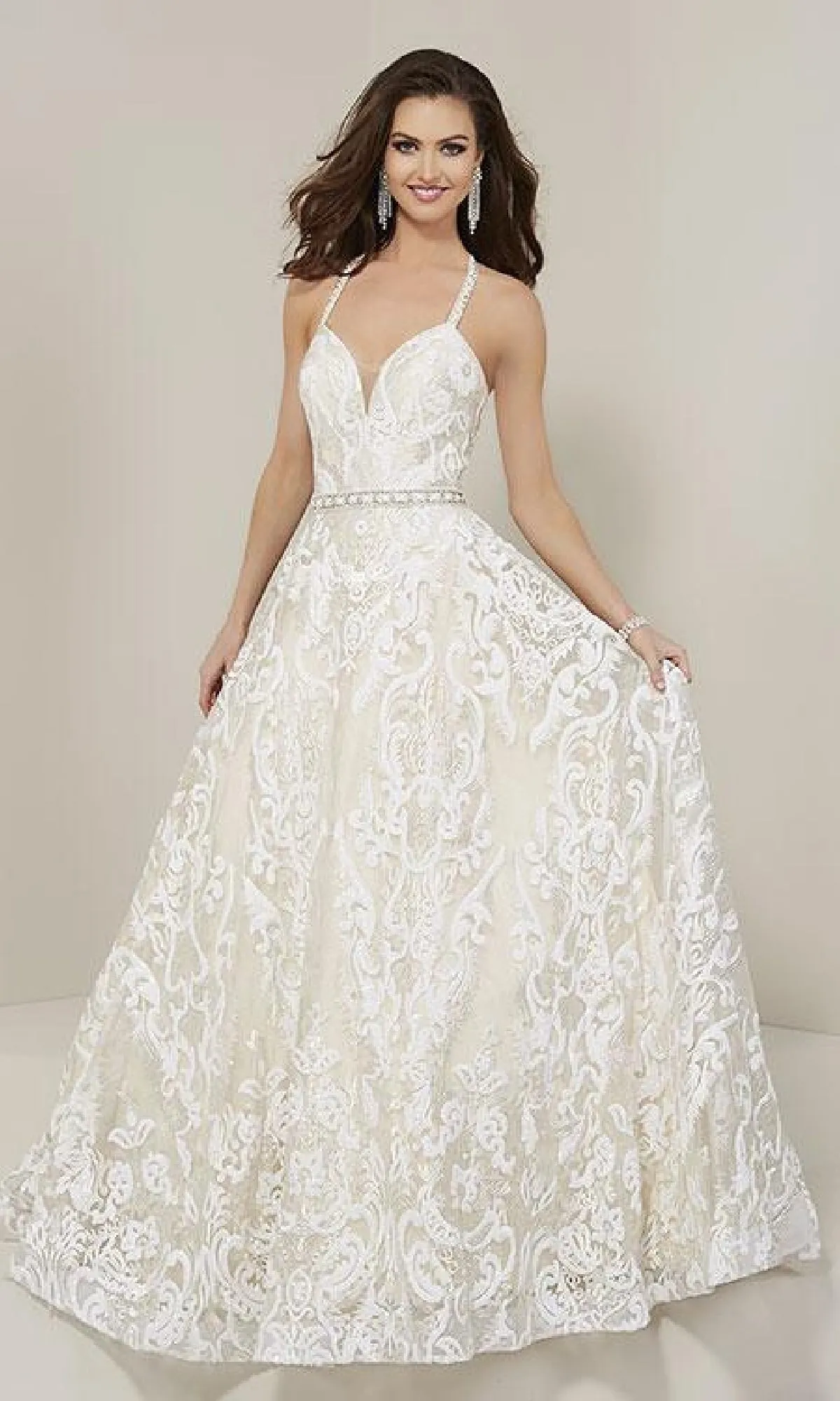 Long A-Line Formal Dress: Tiffany 16369 sold by PromGirl product image thumbnail 4