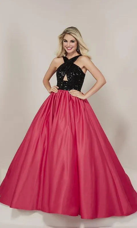 Sequin-Bodice Ball Gown: Tiffany 16327 sold by PromGirl