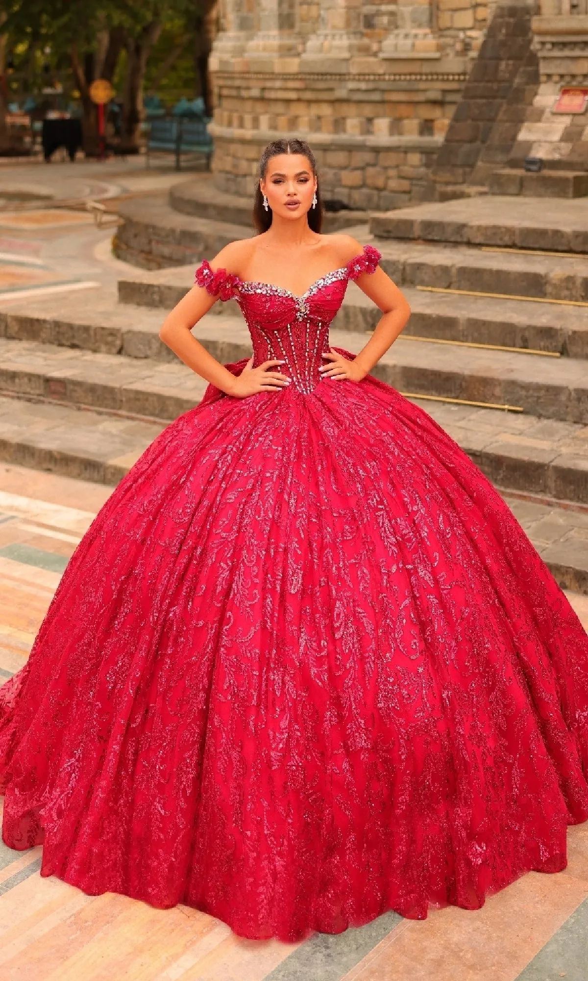 Corset Quinceanera Dress: Amarra 54237 sold by PromGirl