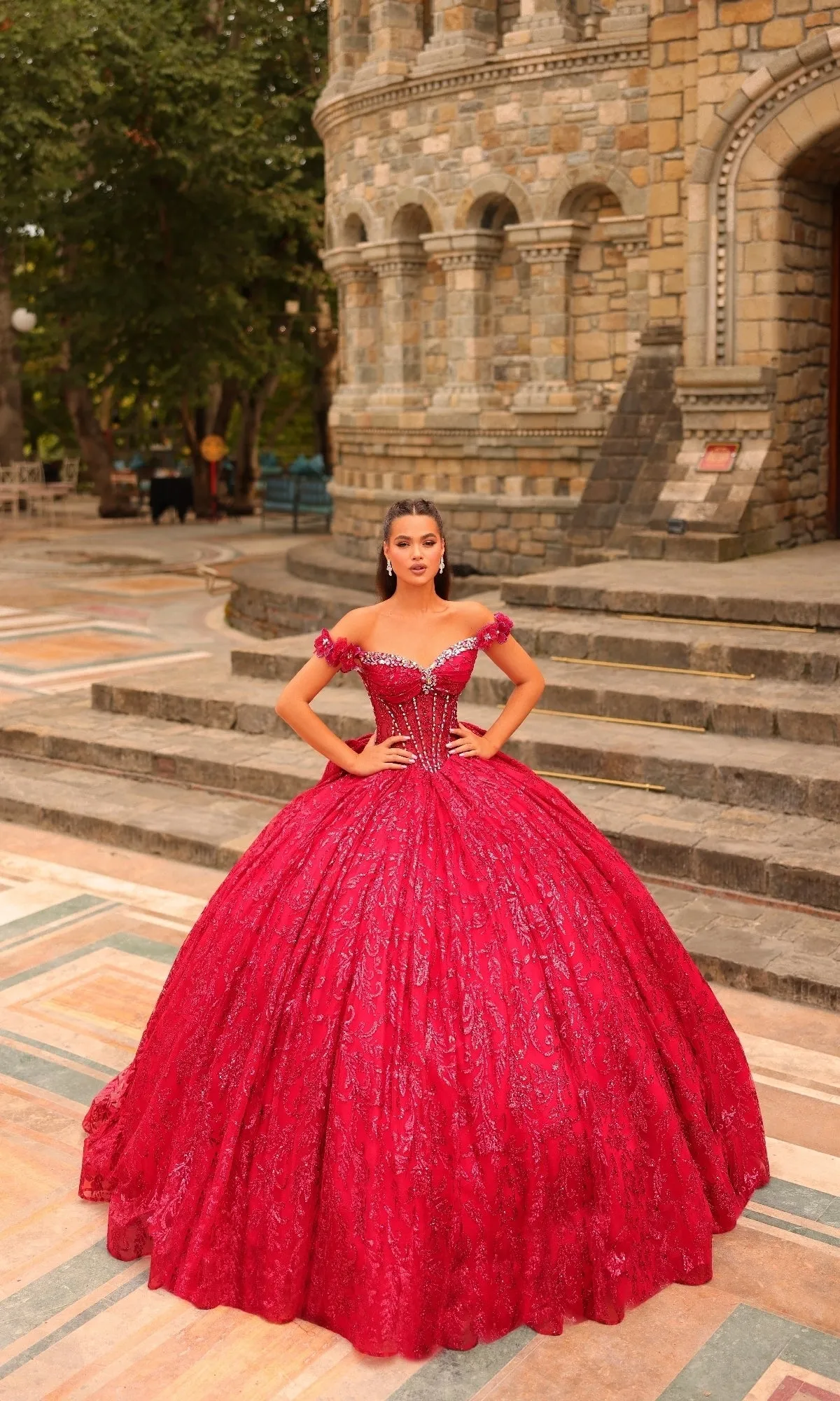 Corset Quinceanera Dress: Amarra 54237 sold by PromGirl product image thumbnail 5
