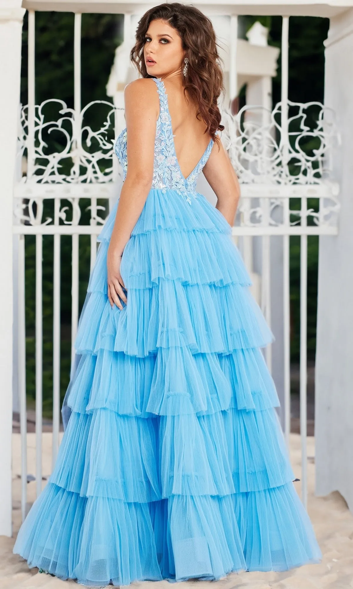 Long Prom Dress 37632 by Jovani sold by PromGirl product image thumbnail 2
