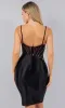 Embellished Sheer-Bodice Short Hoco Dress 8121J sold by PromGirl