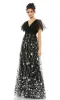 Black Long Floral Formal Dress: Mac Duggal 67889 sold by PromGirl